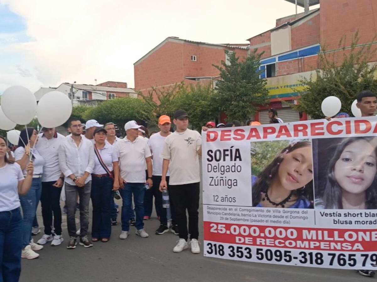 Sofía Delgado fue hallada sin vida en un cañaduzal en el municipio de Candelaria
