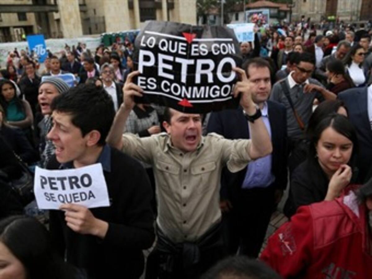 Estas serán las rutas de las marchas a favor de Petro