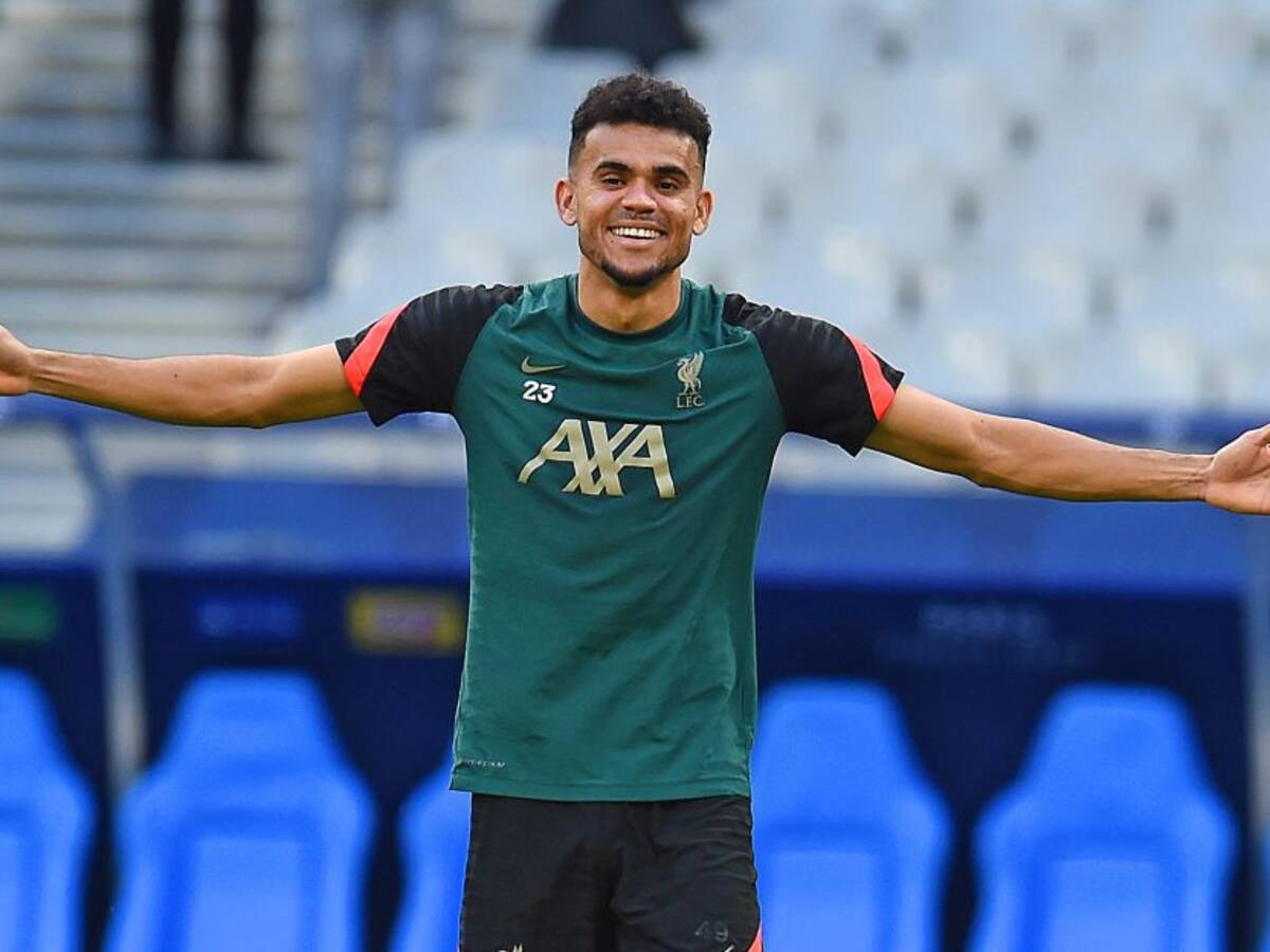 En imágenes: Así vivió Luis Díaz el entrenamiento previo a la final