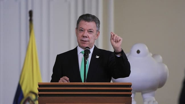Juan Manuel Santos aseguró que su Gobierno está "destapando las ollas podridas" y haciendo visible los hechos de corrupción. Foto: Colprensa