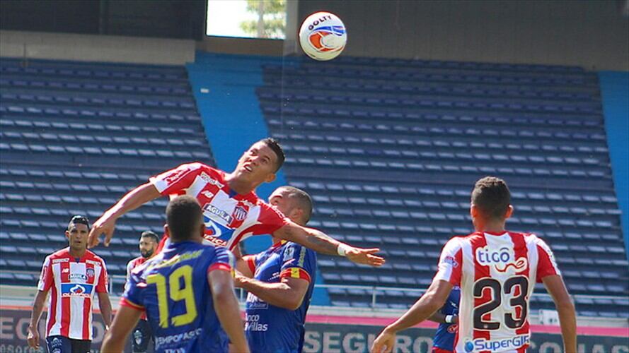 El equipo barranquillero venció por 1-0 al Deportivo Pasto en un duelo aplazado de la última jornada de la liga. Foto: Colprensa