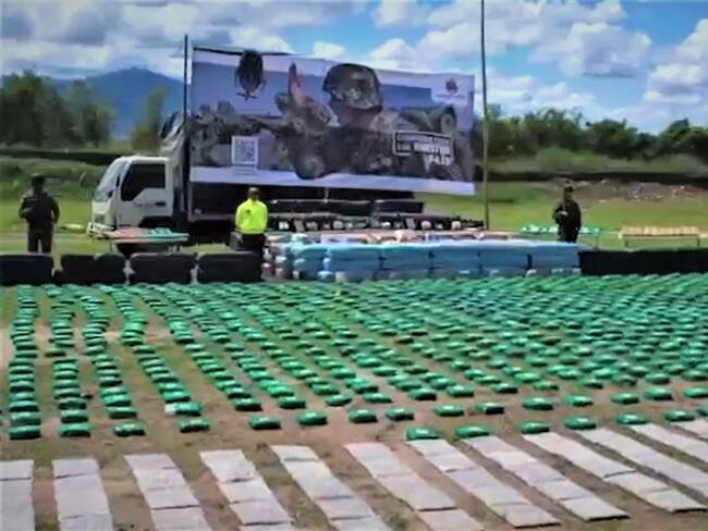 Incautan cinco toneladas de marihuana en el norte del Cauca