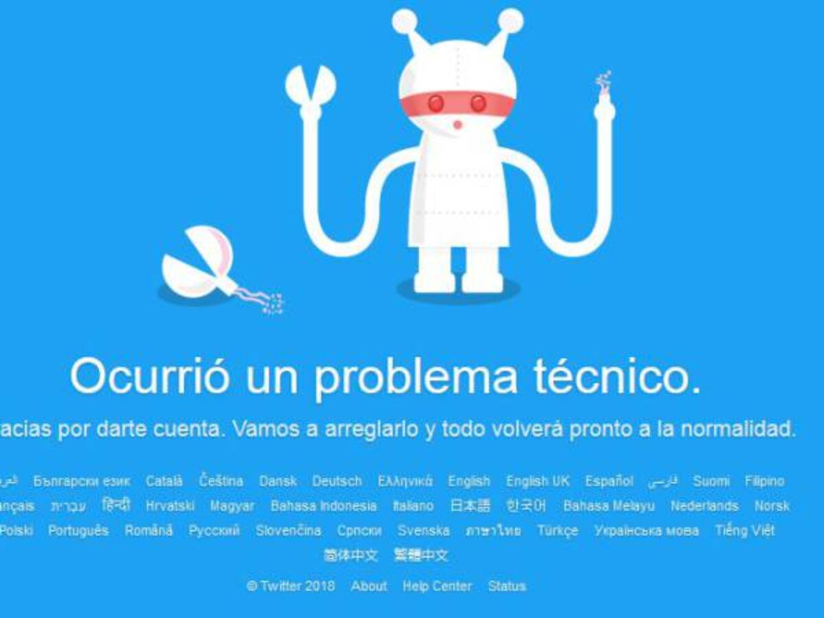 Reportan caída de Twitter en varios países