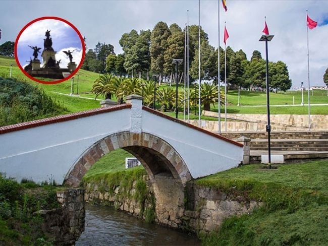 Con nuevas edificaciones, la disposición de más senderos peatonales y con la adecuación de lo existente, se busca intervenir el Puente de Boyacá. Imagen | Caracol Radio