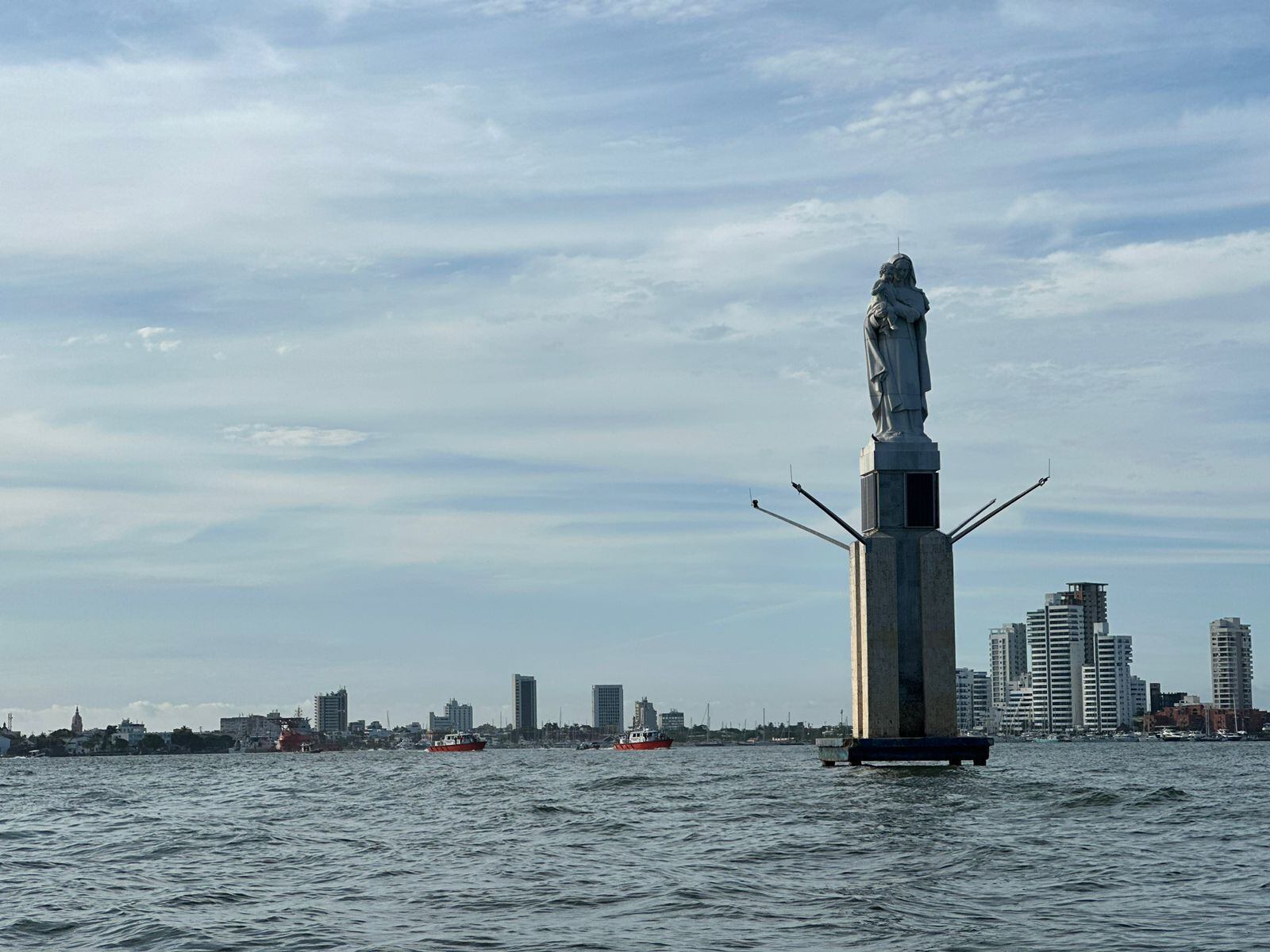 Medidas de seguridad marítima en celebración del día de la virgen del Carmen en Cartagena