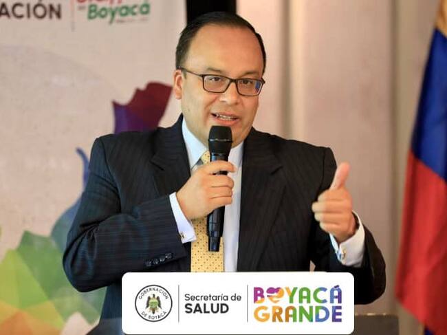 Óscar Manuel Jiménez Espinoza, secretario de Salud de Boyacá / Foto: Gobernación de Boyacá