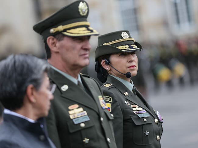Primera mujer Comandante de la policía Metropolitana de Bogotá, la Brigadier General Sandra Patricia Hernández. Foto: Colprensa.