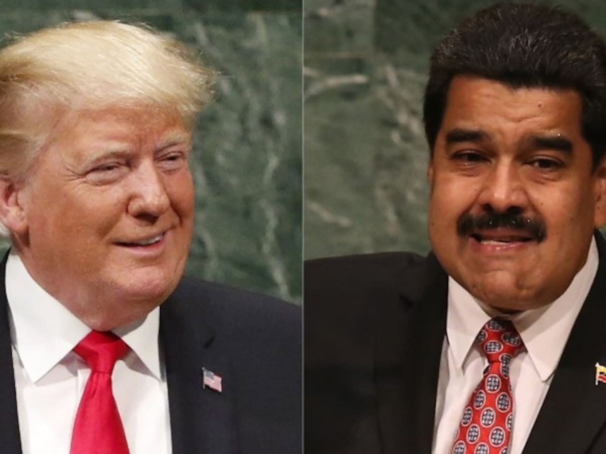 Trump dice que "Venezuela es un desastre y hay que limpiarlo"