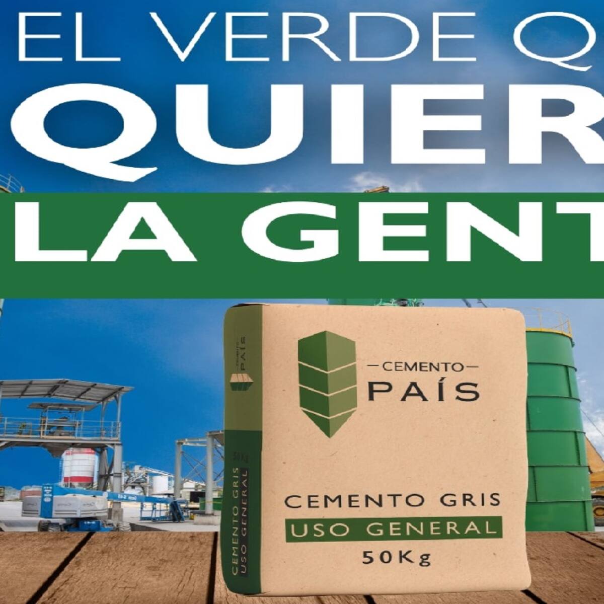 Le contamos por qué Cemento País se consolidó como ‘El Verde que Quiere la Gente’