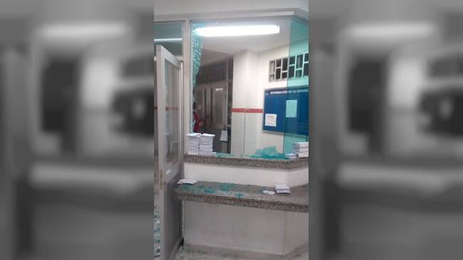 El hecho se produjo luego de que un hombre llegara solicitando atención para una menor de edad. Foto: Mi Red IPS