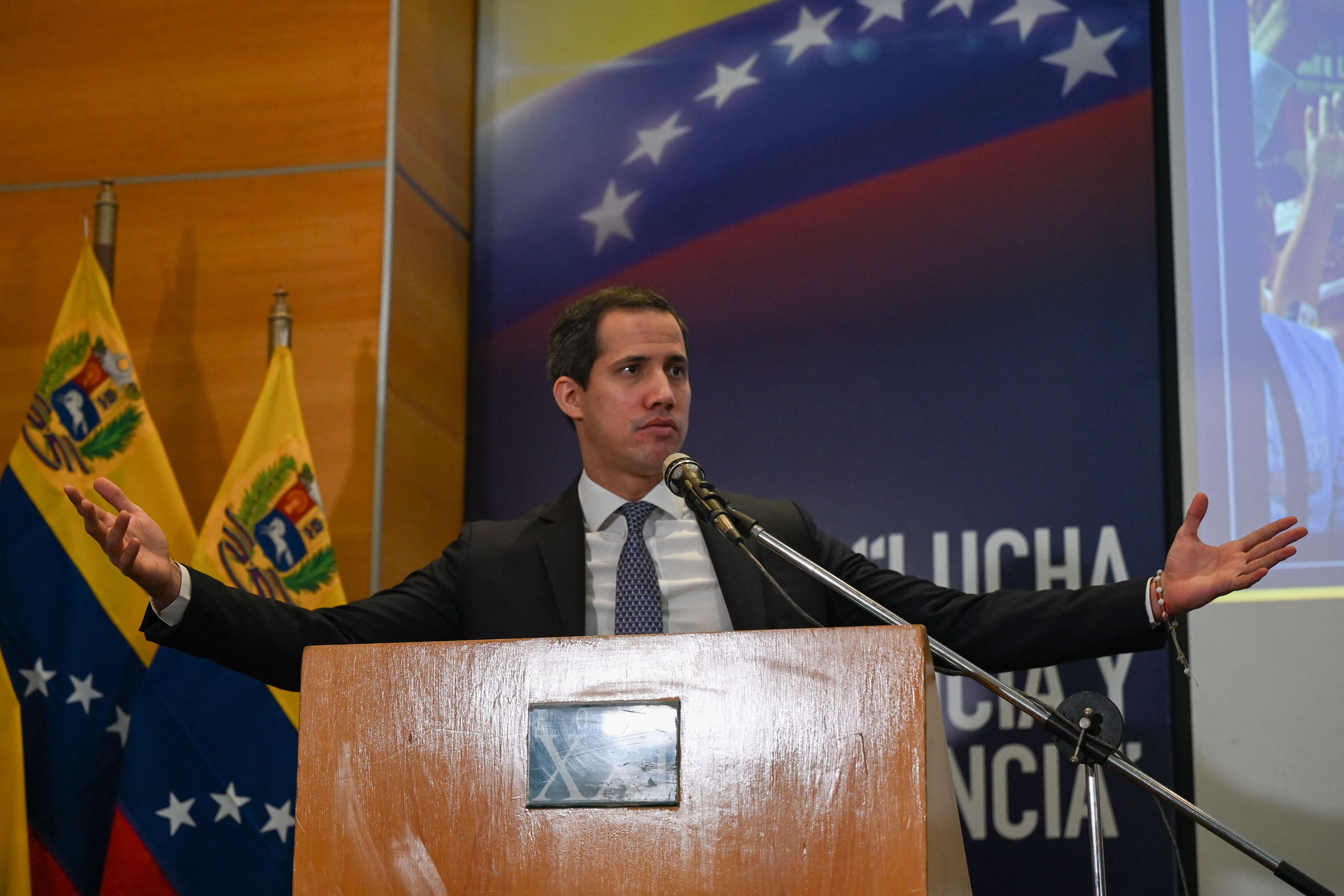 El líder opositor venezolano, Juan Guaidó.