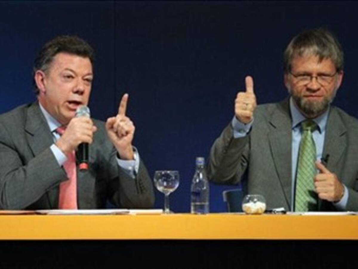 Mockus y Santos de gira por el país a pocos días de las elecciones