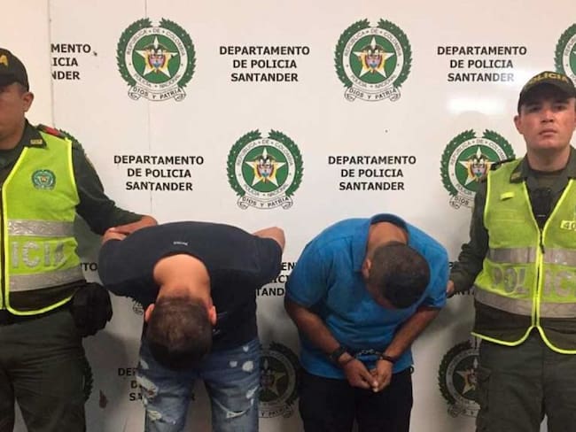 Capturan dos personas en San Gil sindicadas de robar a turistas alemanes