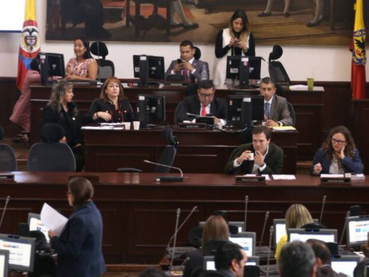 Concejo de Bogotá establece un nuevo sistema de diálogo y seguridad