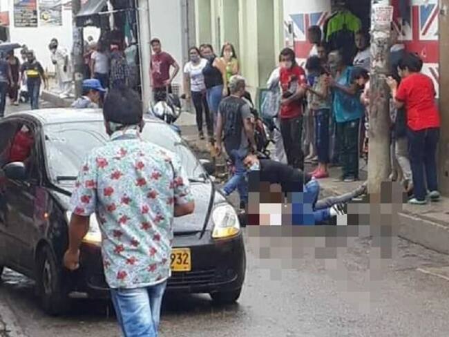 Dos heridos deja ataque a bala en Piedecuesta