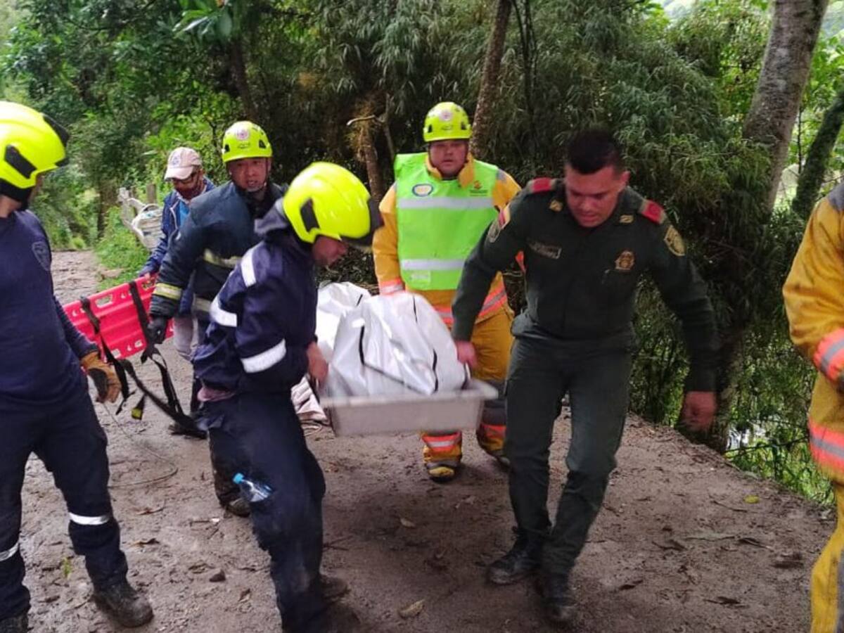 Identificadas las víctimas de derrumbe en la vereda Cocora de Salento