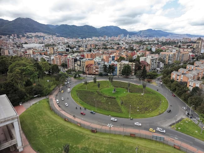 Glorieta de la 50 con 63 en Bogotá. Foto: Suministrada