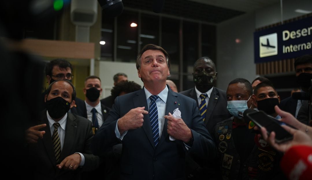 El presidente de Brasil, Jair Bolsonaro 