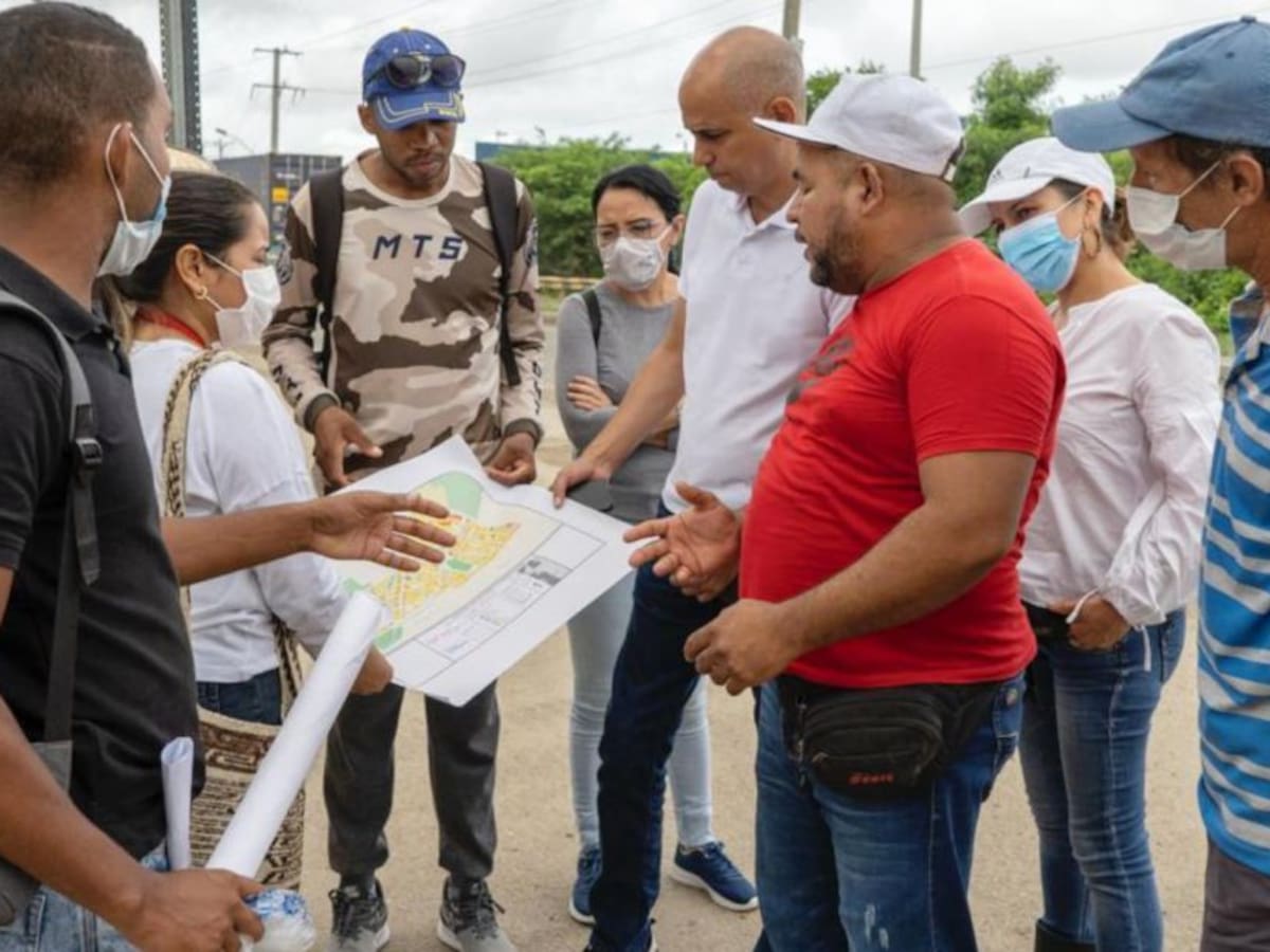 Inicia en firme proceso de legalización del barrio Policarpa en Cartagena