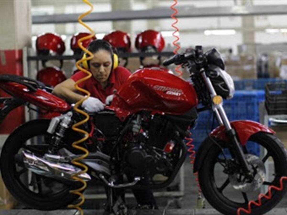 10% creció la producción de motos en Colombia en el primer semestre: Andi