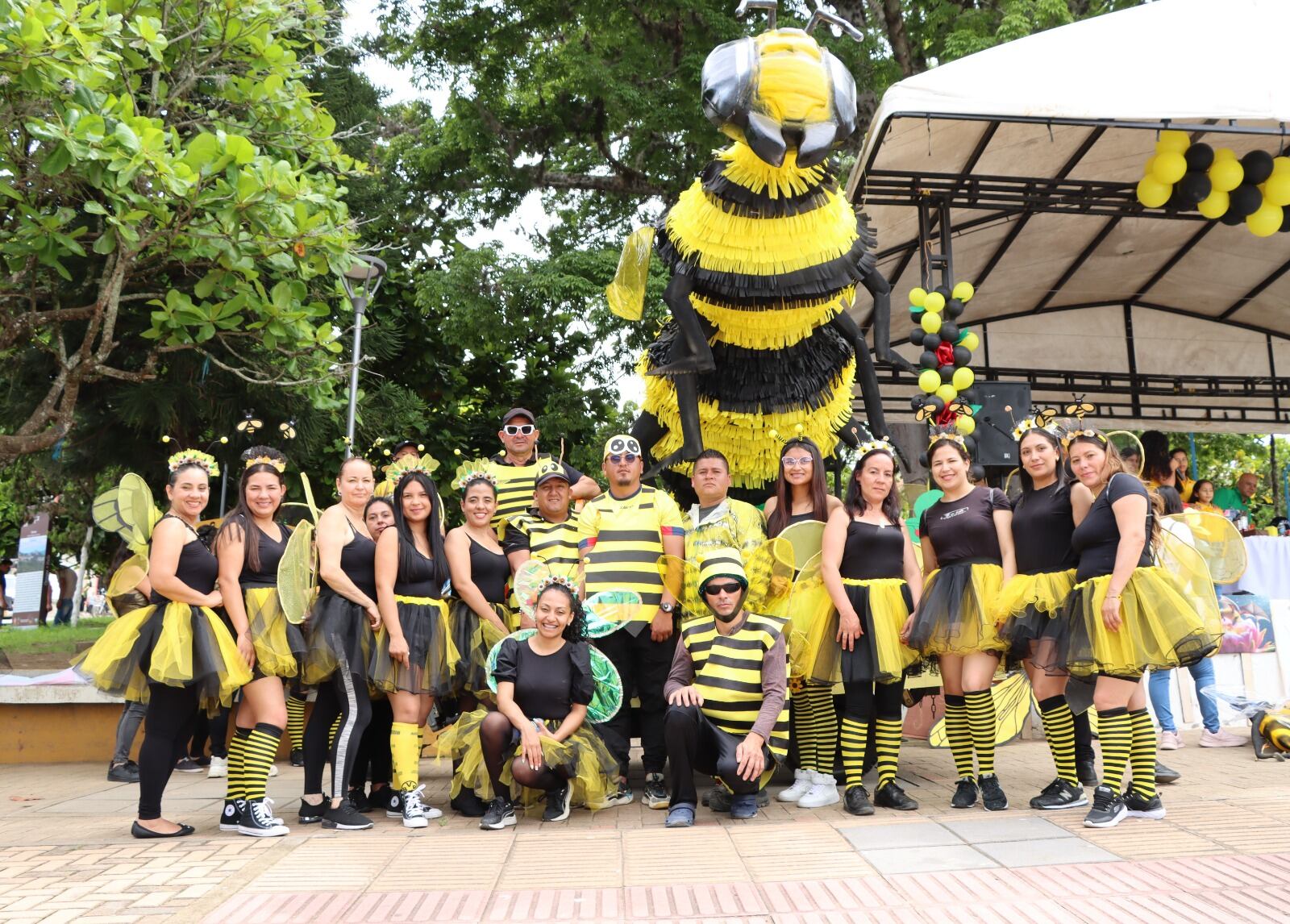 La actividad estuvo liderada por la Alcaldía Municipal, Coagrosanroque, Institución Educativa San José, COAPI y la CAM.
