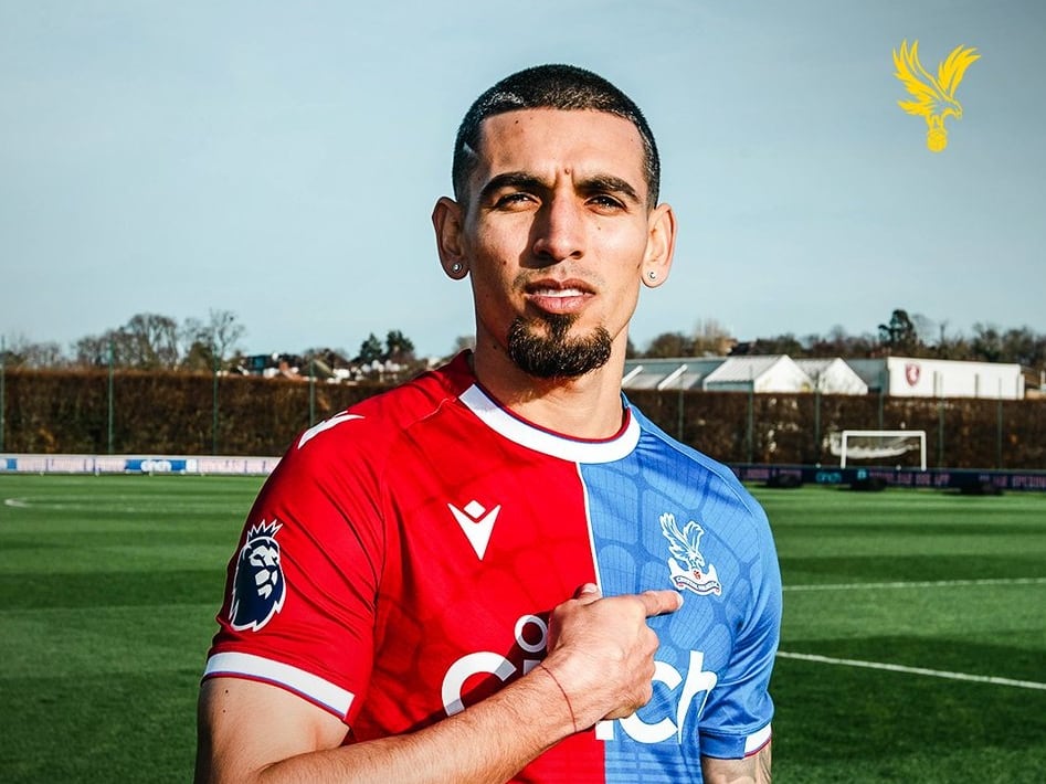 Daniel Muñoz, volante colombiano del Crystal Palace / Twitter: @CPFC.