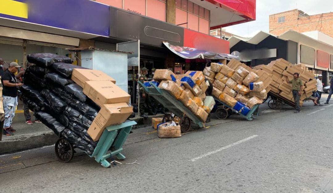 Zapatos de contrabando