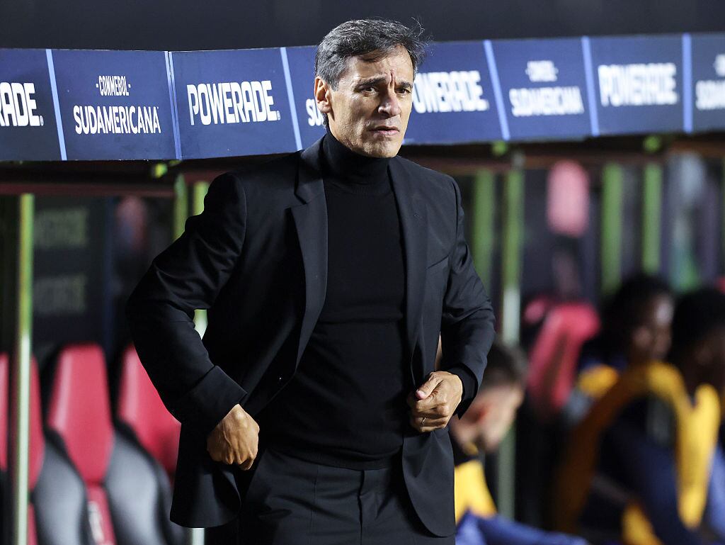 Fabián Bustos no es más el director técnico de Millonarios. (Photo by Alexandre Schneider/Getty Images)