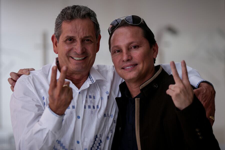 Giovanny Ayala y Darío Gómez.
