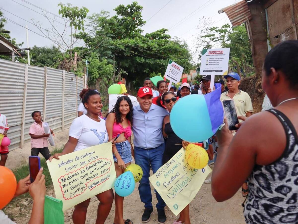 William García Tirado avanza con ‘La Saludatón’ por los diferentes sectores de la ciudad