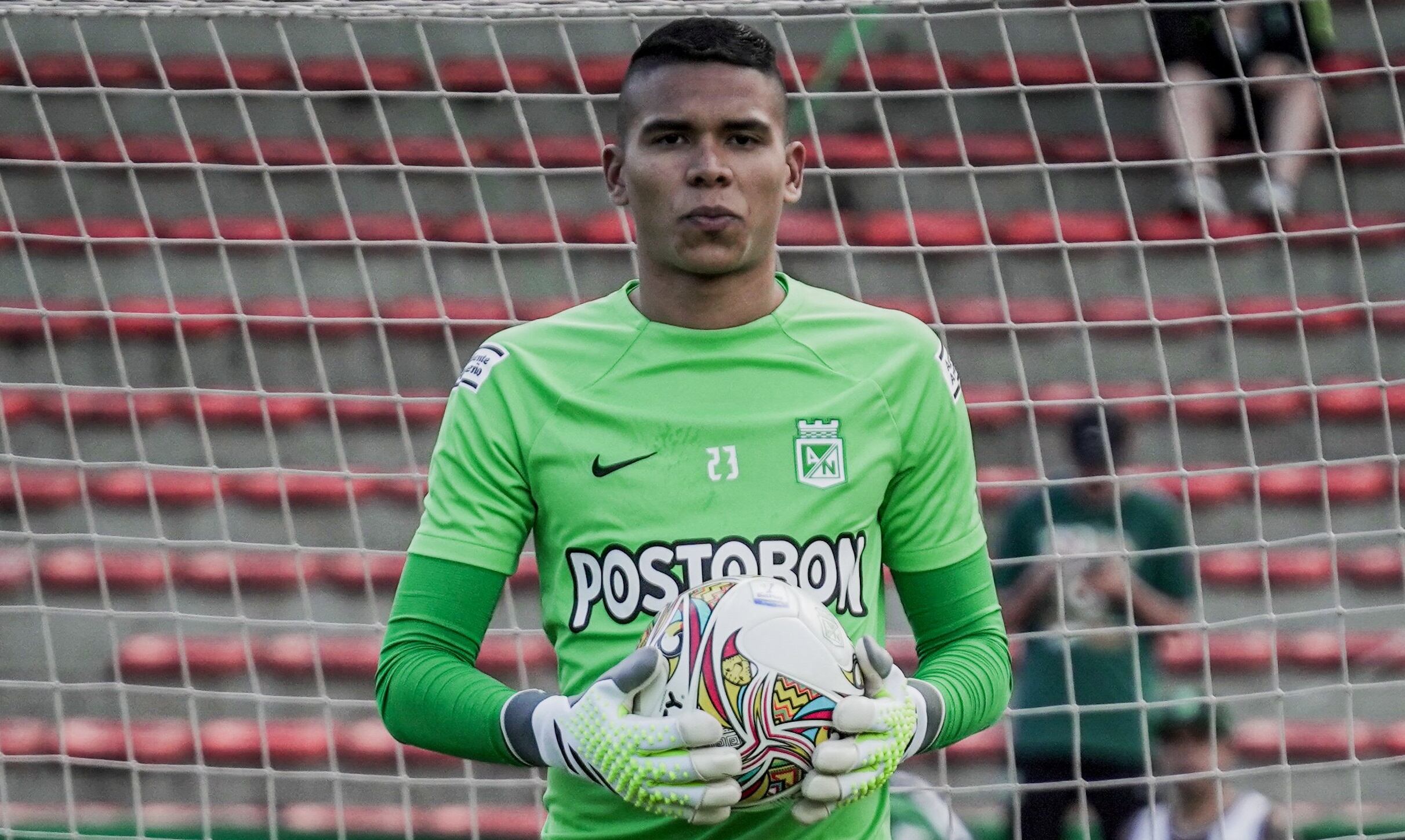 Kevin Mier, arquero de Atlético Nacional / Foto: @nacionaloficial