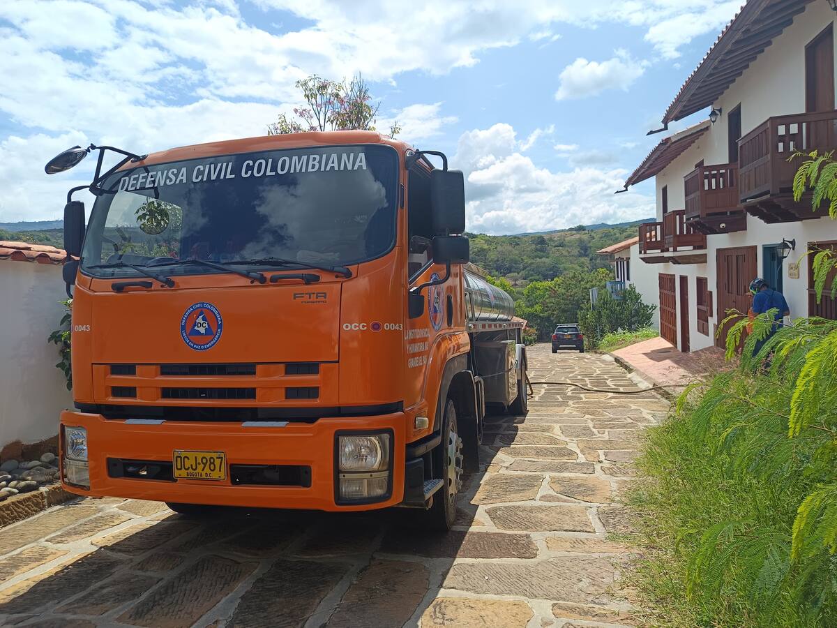 Activan plan de contingencia para suministro de agua por aumento del turismo en Barichara, Santander