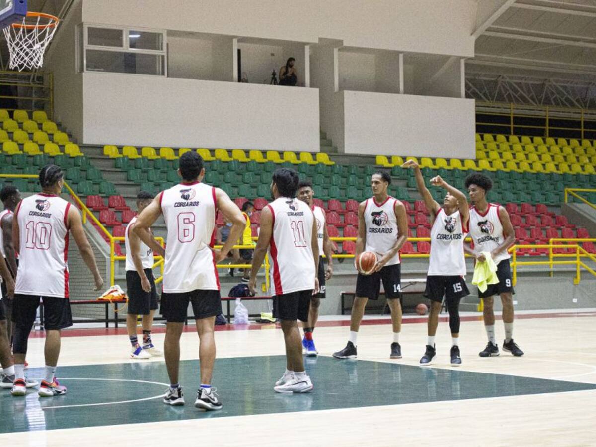 Corsarios confirmó nómina para la Liga de Baloncesto Profesional Colombiana