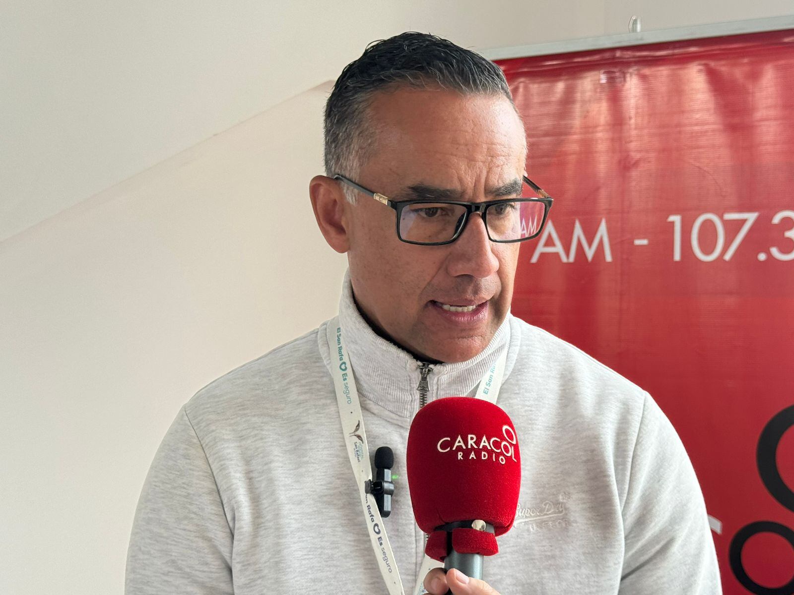 Gerente del Hospital Universitario San Rafael de Tunja, doctor Germán Pertuz. Foto | Caracol Radio