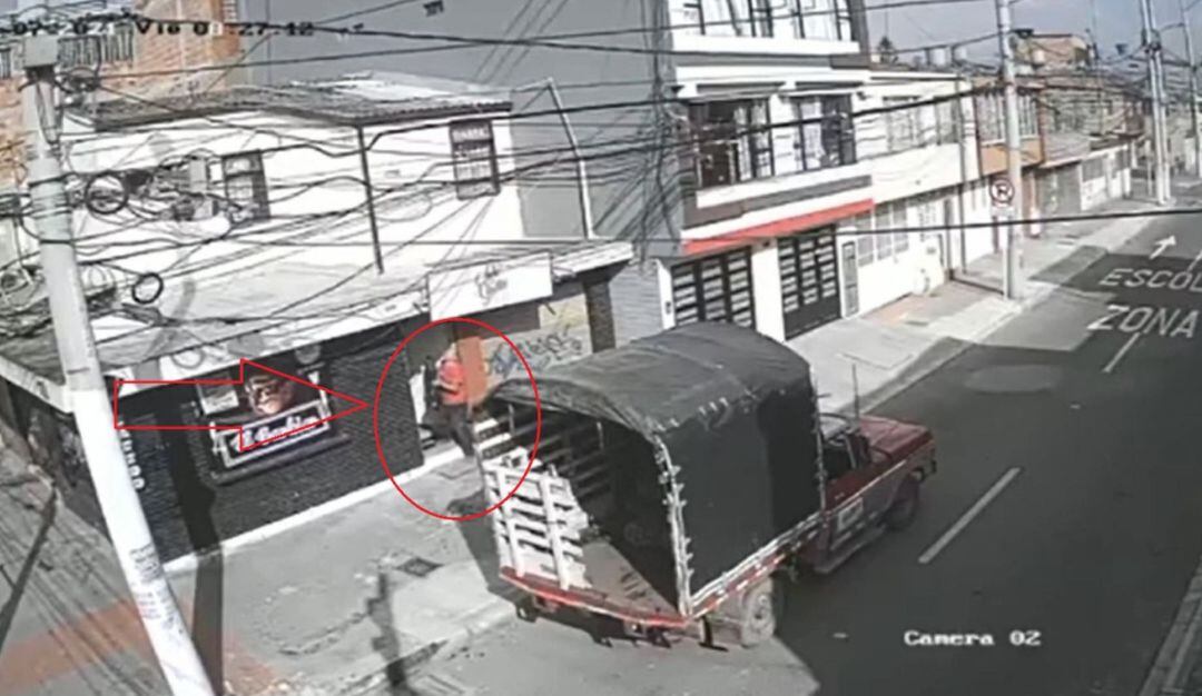 Imagen del robo a los adultos mayores