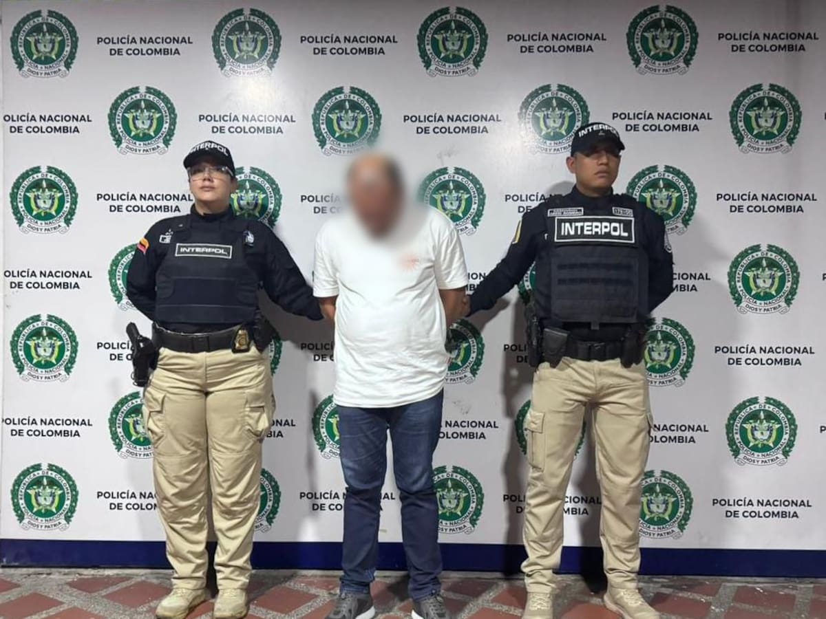 Un hombre con circular roja de INTERPOL es capturado por las autoridades en Pereira
