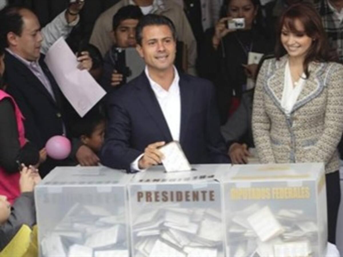 Peña Nieto, se proclama ganador
