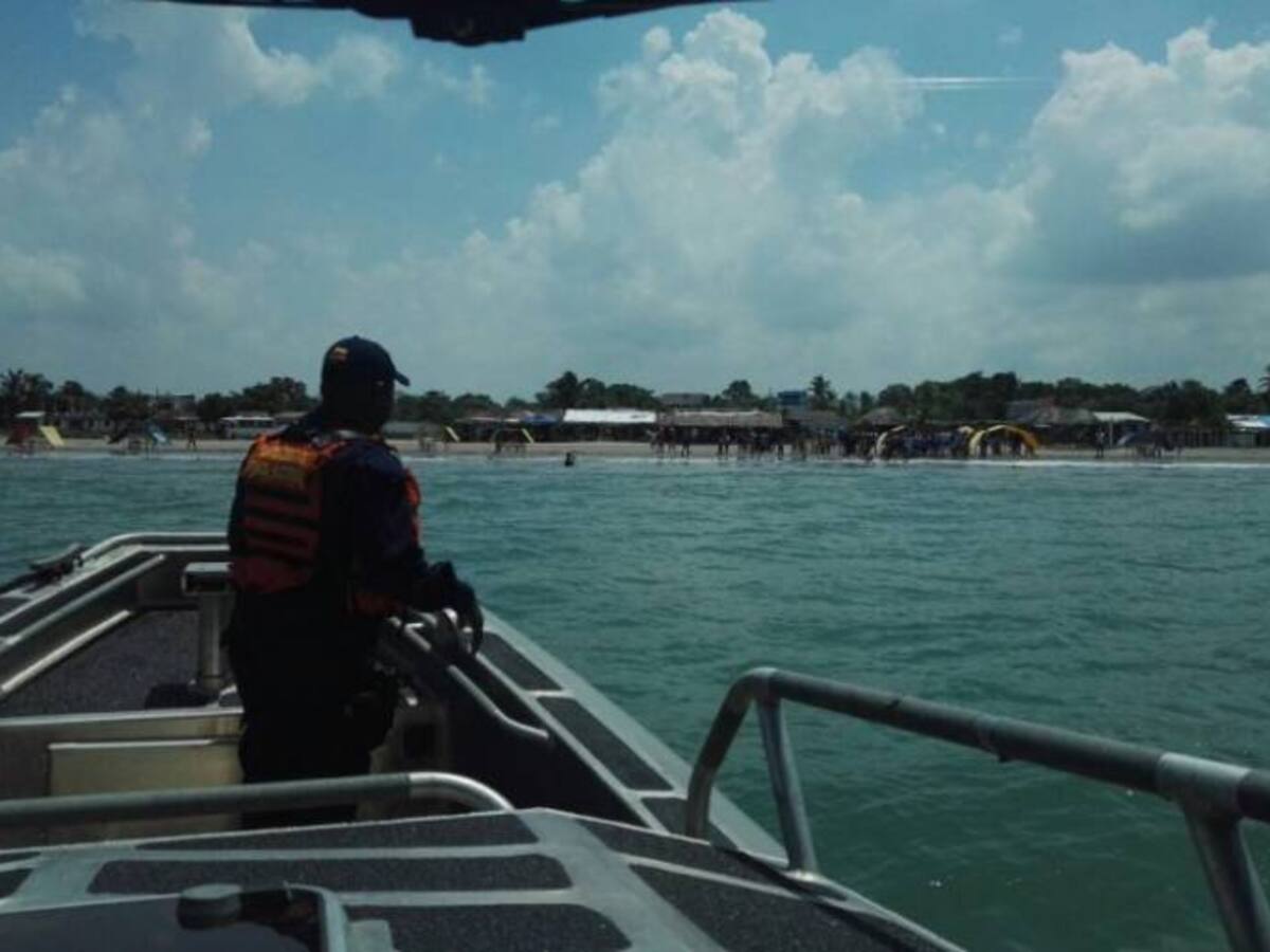 Armada Nacional no cesa la búsqueda de pescador desaparecido en La Boquilla, Cartagena