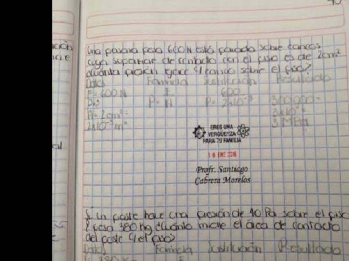 Profesor le hace matoneo a sus alumnos con sus calificaciones