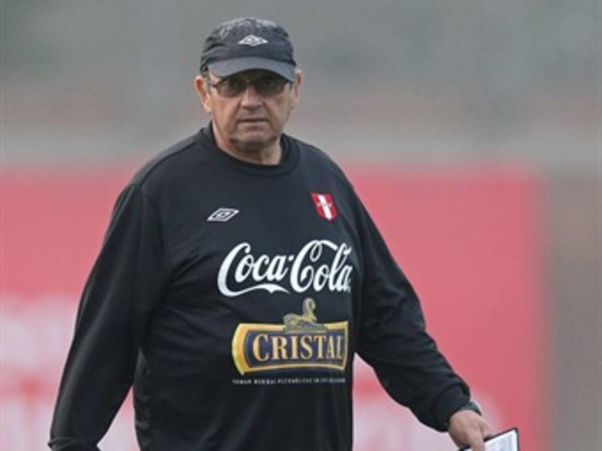 El DT de Perú Sergio Markarián y sus posibilidades de llegar al Mundial