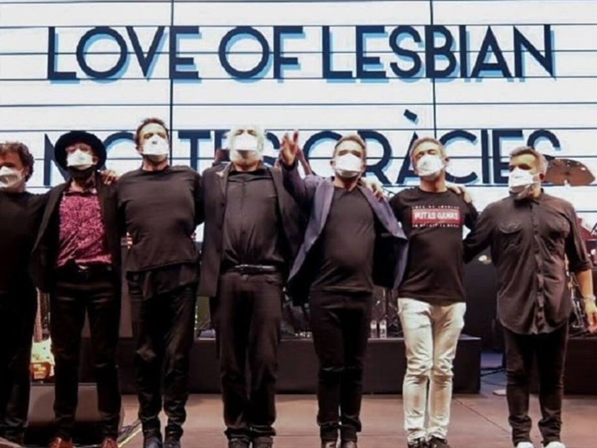 Love Of Lesbian reunió a más de 5.000 asistentes en el Palau Sant Jordi en Barcelona