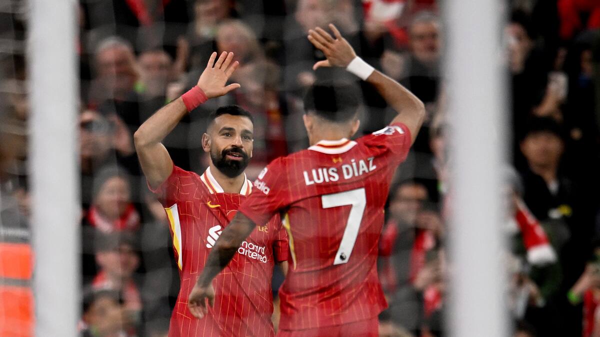 Mohamed Salah destaca la “inteligencia” de Luis Díaz en los ataques de Liverpool