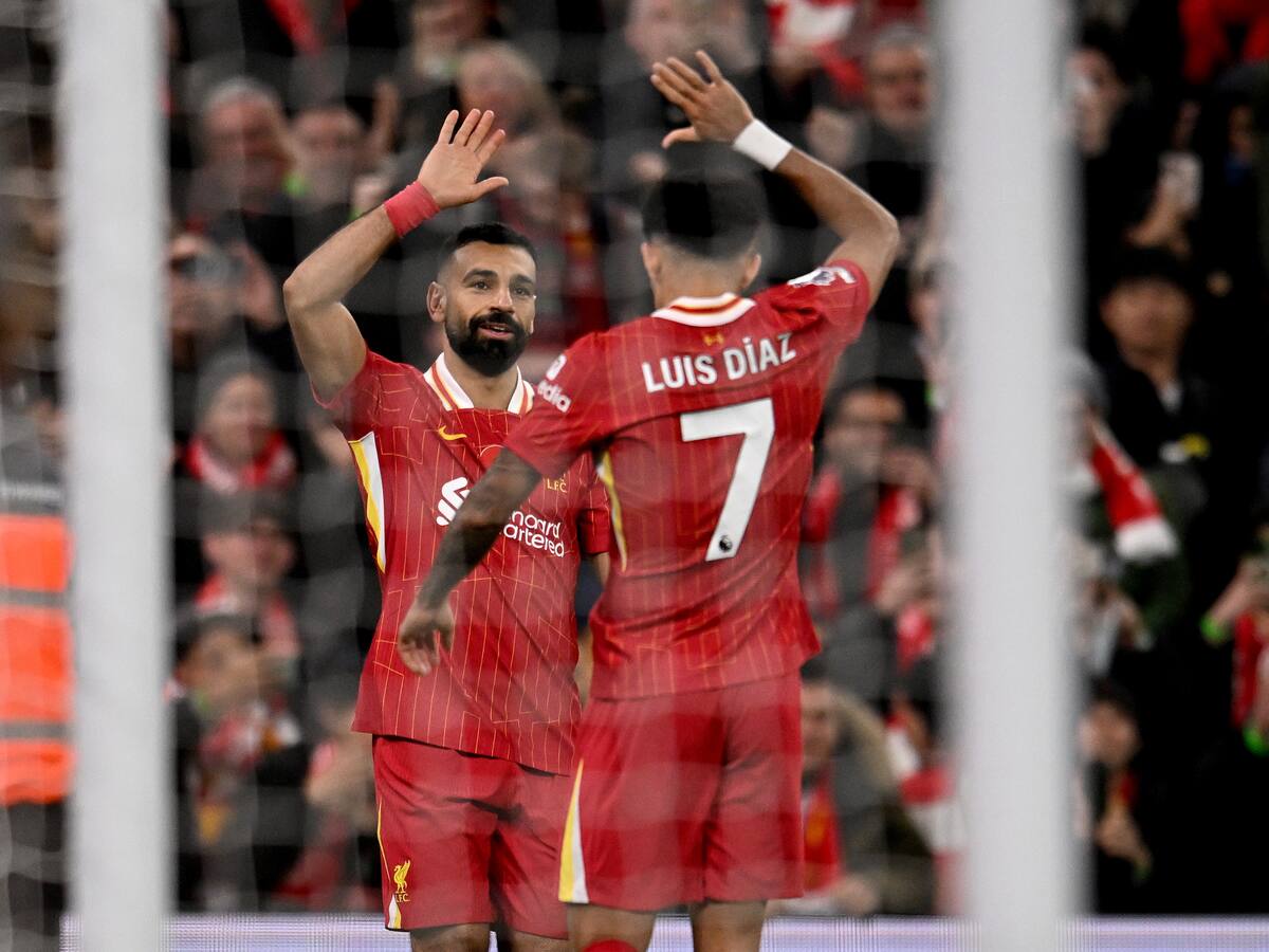Mohamed Salah destaca la “inteligencia” de Luis Díaz en los ataques de Liverpool