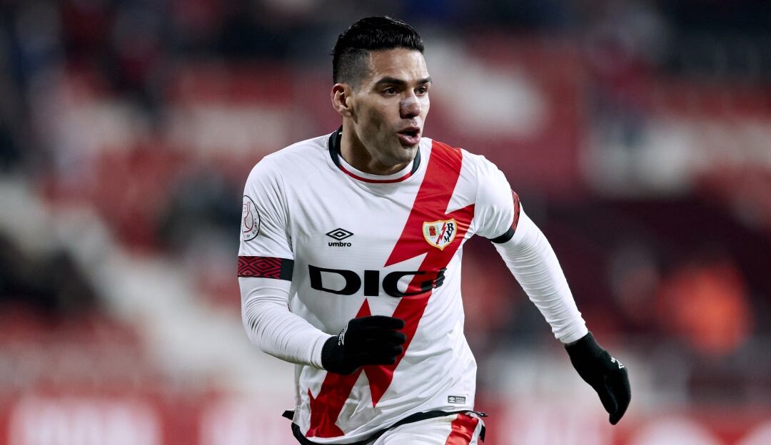 Falcao García jugó 60 minutos en la clasificación del Rayo Vallecano.