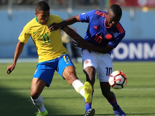 Colombia inició el hexagonal con empate ante Brasil