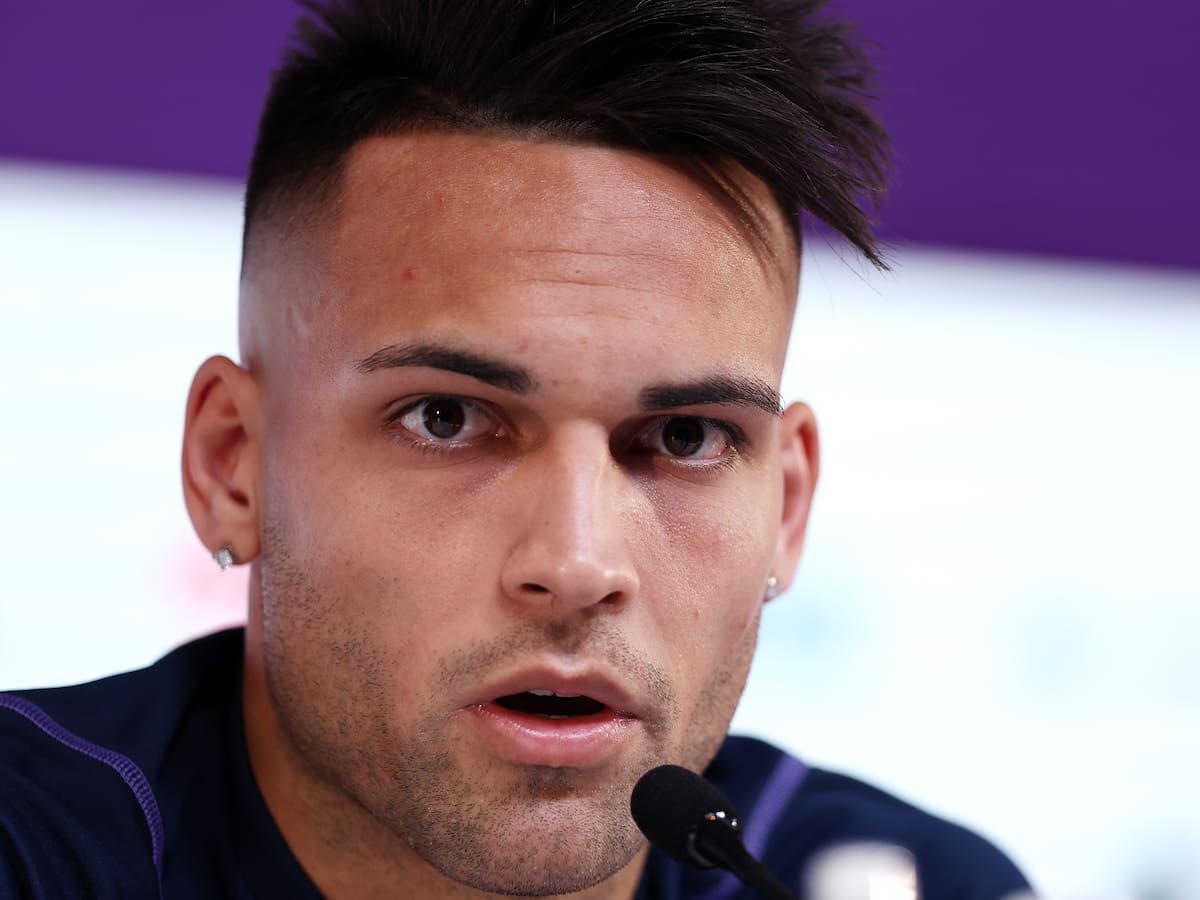 “Tenemos que pensar en ganar”: Lautaro Martínez sobre el partido contra México