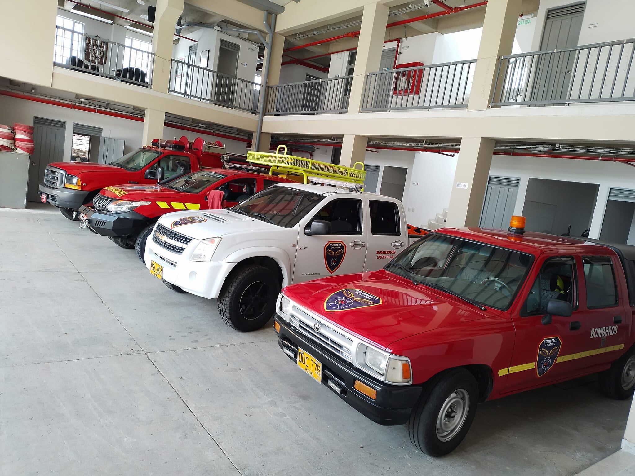 Imagen de archivo - Cuerpo de Bomberos voluntarios de Guática.