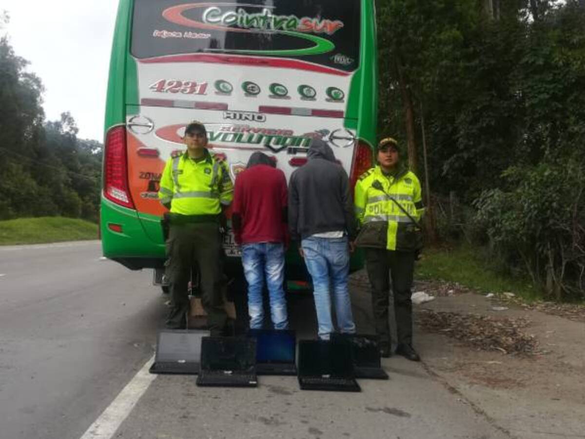 Recuperaron computadores robados en una institución educativa en Tolima