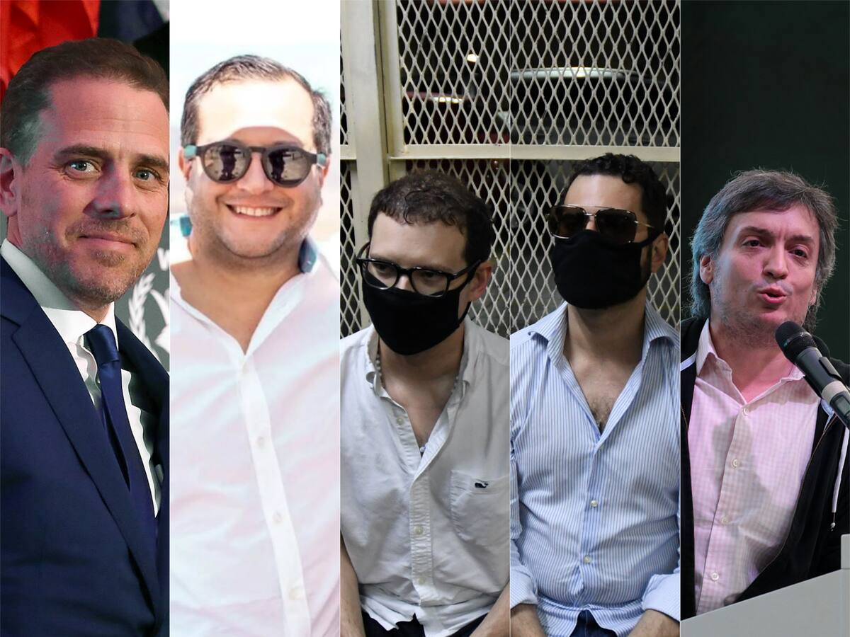 Los otros casos judiciales de hijos de presidentes que perjudicaron su gobernanza