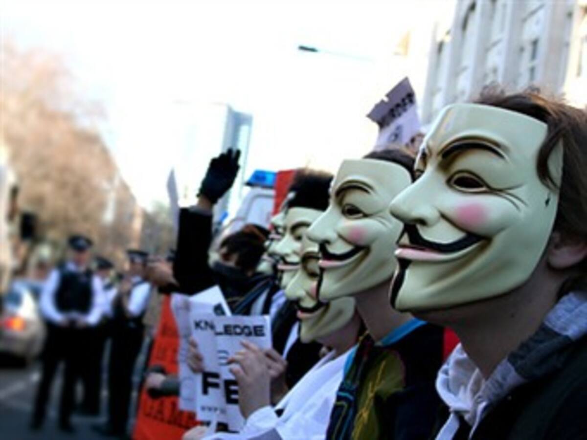 Anonymous bloquea la web de la sociedad de compositores musicales alemanes